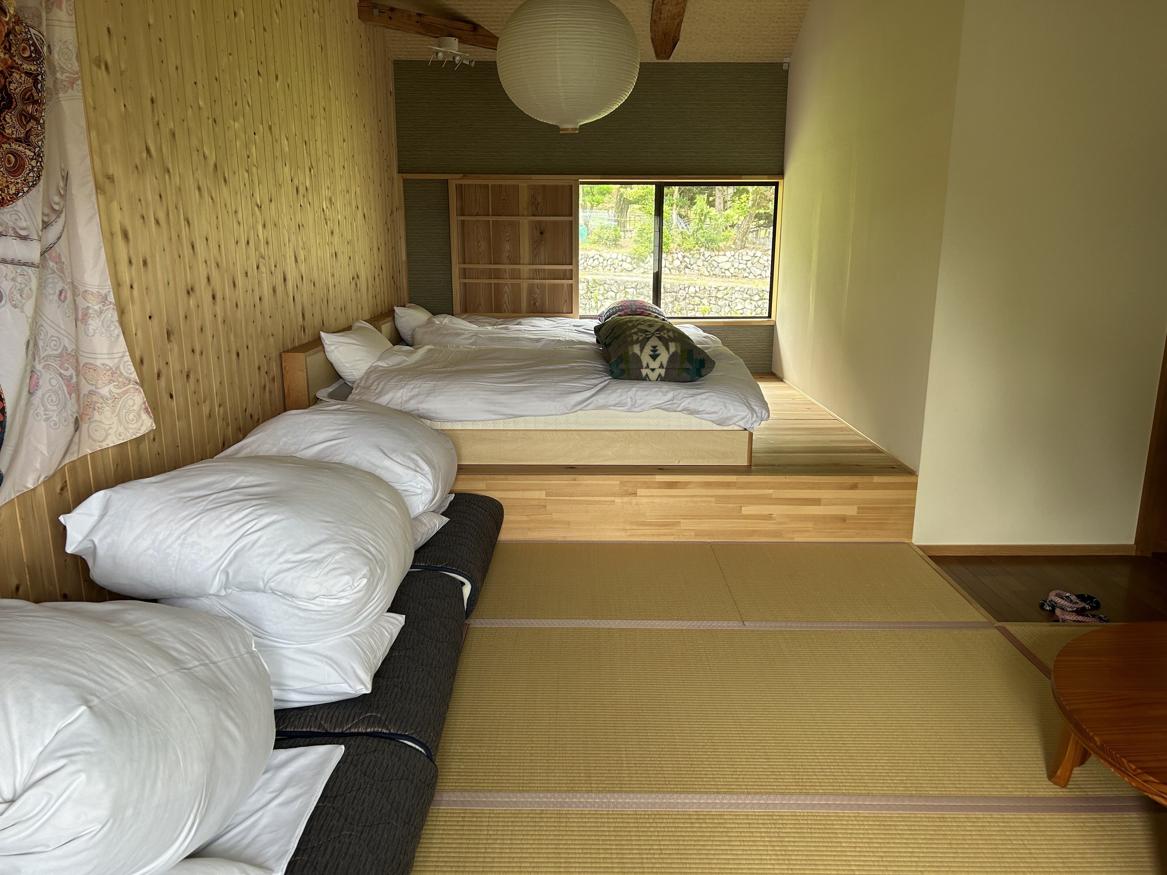 上平寺御城下ゲストハウスうむの客室