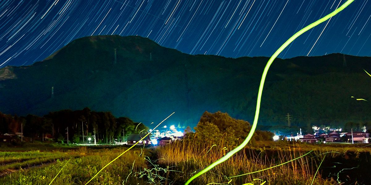 米原の風景